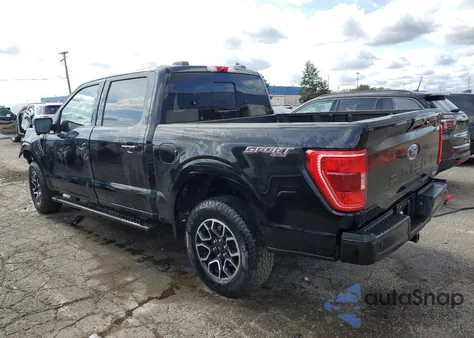 2022 Ford F150 Supercrew из США, поврежденный, VIN 1FTEW1EP4NKD79631